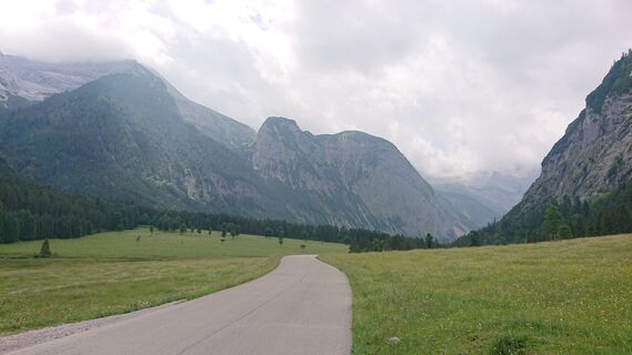 Foto von Manfred Oehm entlang der Tour
