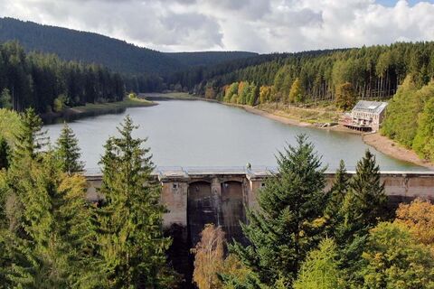 Naherholungsgebiet "Lütsche-Stausee" im Thüringer Wald