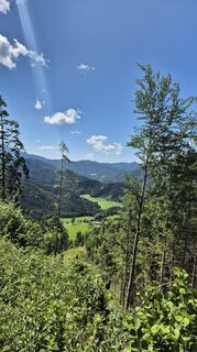 Foto von Claudia Maurer entlang der Tour