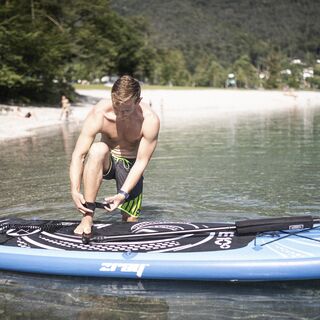 Rund um den Ledrosee mit dem SUP