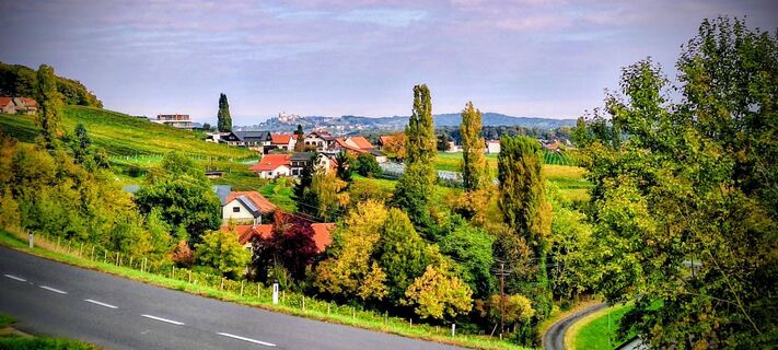 Foto von Susi Puhl entlang der Tour