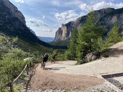 Photo de Stefano “Iddo” le long du parcours