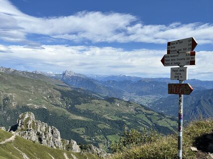Foto von Angelo Austoni entlang der Tour