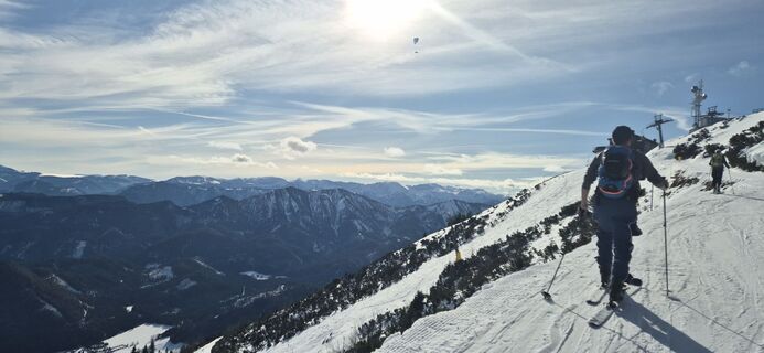 Foto von Hari Schrittwieser entlang der Tour