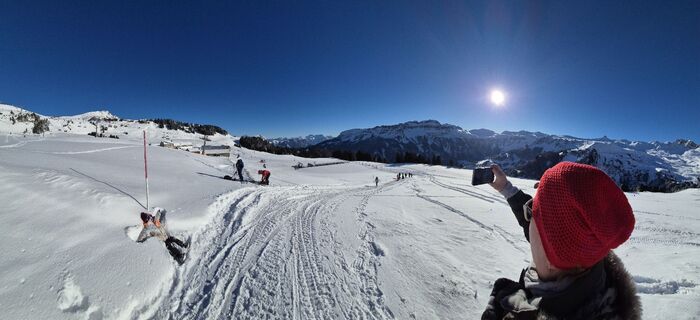 Fotografia z cgass na trase