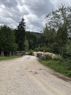Photo de Heinz Sperl le long du parcours
