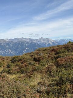 Foto von Alessandra entlang der Tour