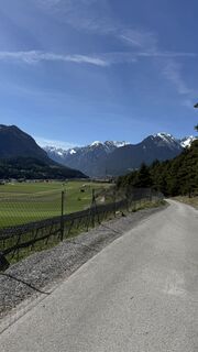 Photo de Christiansen le long du parcours