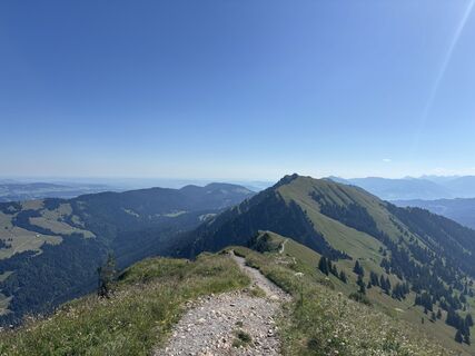 Photo de Mathias le long du parcours