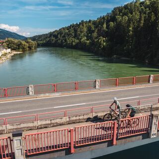 Radfahren Lavamünd - Draubrücke