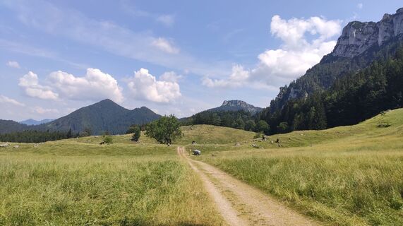Foto von Adi Lechner entlang der Tour