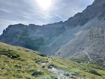 Foto de Norbert Herbig a lo largo del recorrido