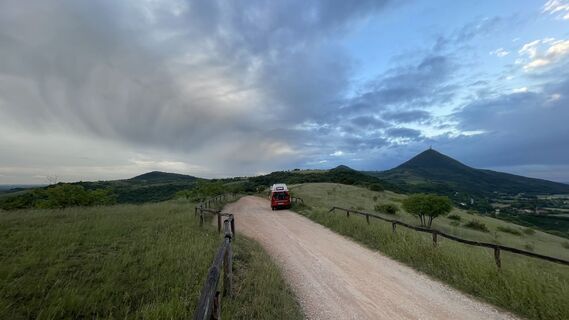 Foto von Gerhard Wipplinger entlang der Tour