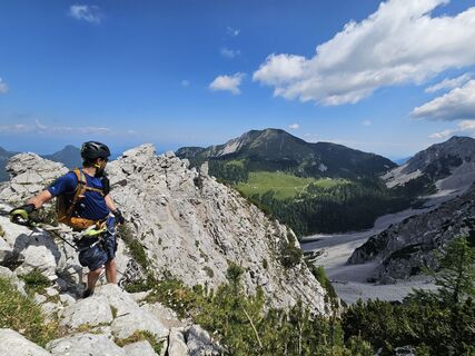 Fotografia z Florian Dürnegger na trase