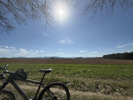 Photo de Jürgen le long du parcours