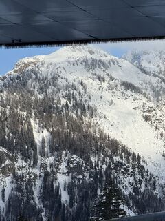 Foto von Emily James entlang der Tour