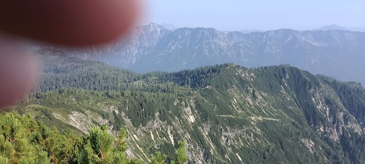 Foto von Mario Egger entlang der Tour