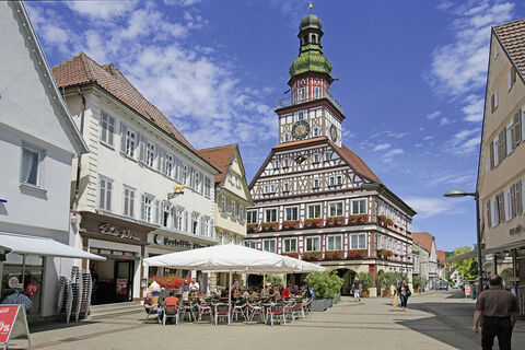 Das Rathaus von Kirchheim