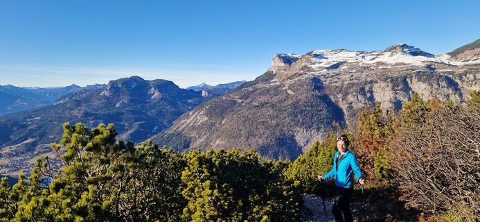 Foto von Peter Mandl entlang der Tour