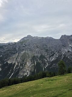 Foto von Hermann Gössler entlang der Tour
