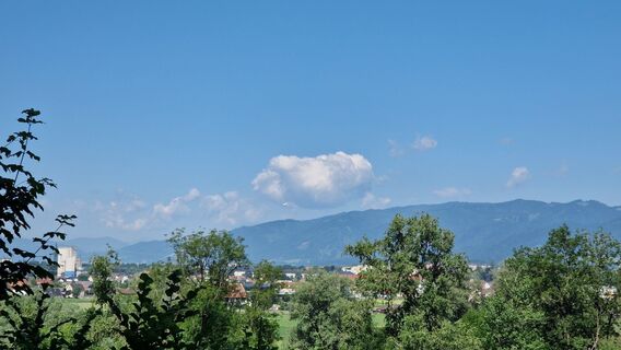 Foto von Erna Linser entlang der Tour