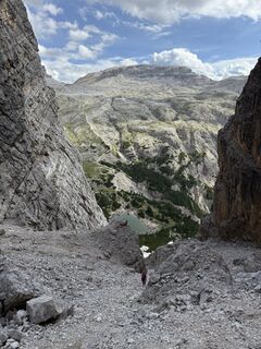 Foto von David Blazek entlang der Tour