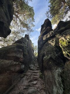 Fotografia z Michael Grahl na trase