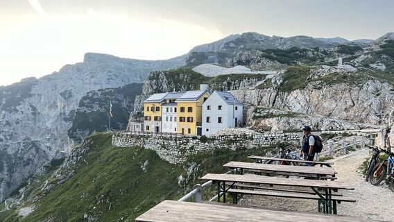 Foto von Stefano “Iddo” entlang der Tour