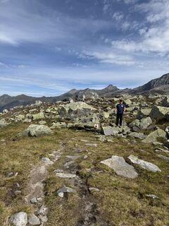 Foto von Daniella De Wolde entlang der Tour