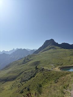 Foto von Bettina Boysen entlang der Tour