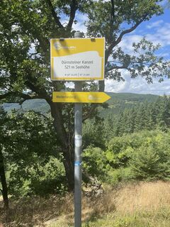 Foto von Franz Stumvoll entlang der Tour