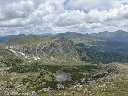 Foto von Andreas Kogler entlang der Tour