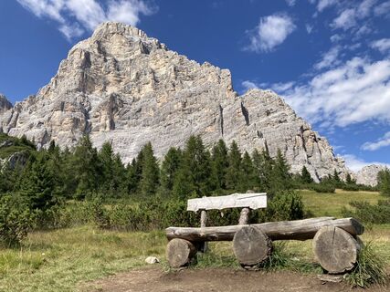 Foto von Marilena Locatelli entlang der Tour