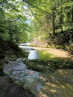 Foto von Elisabeth Sieberer entlang der Tour