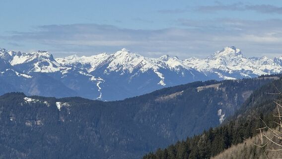 Foto von Brigitta Jencski entlang der Tour