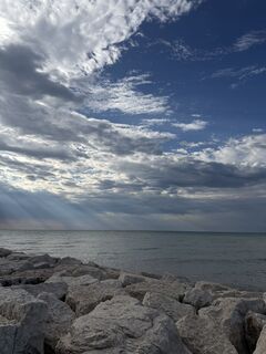 Photo de Christian Mark le long du parcours