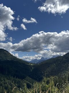 Foto de Andreas Haderer a lo largo del recorrido