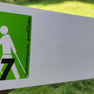 Wegweiser Nordic Walking Route Nr. 967