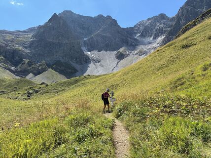 Photo de niwde le long du parcours