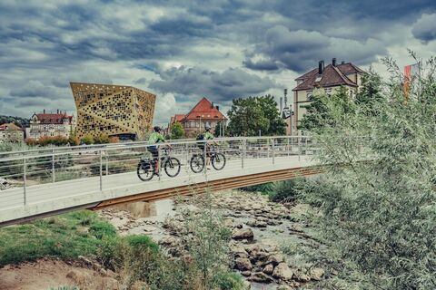 Ostalb-Radrunde V6 Schwäbisch Gmünd Rems mit Forum Gold und Silber