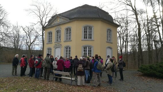 Rund um Schloss Burgk mit Ilona Herden