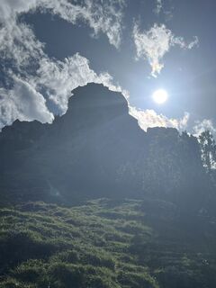 Foto von Thomas Tscherter entlang der Tour