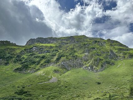 Foto von Marita entlang der Tour