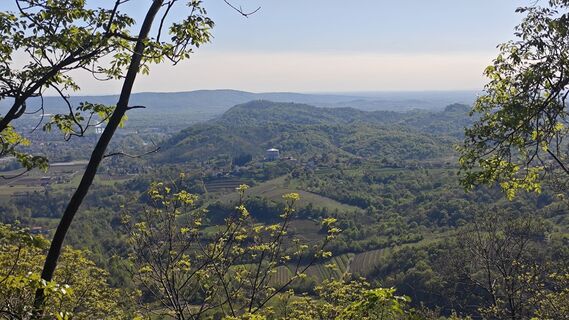 Foto von Franca Škarja entlang der Tour