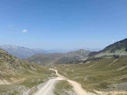 Foto von Marie Cartéron entlang der Tour