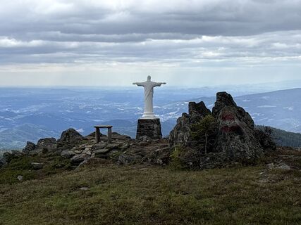 Foto von Silvia Huber entlang der Tour