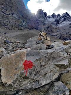Foto de U Kirschstein a lo largo del recorrido