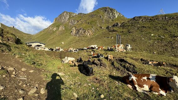 Foto von Jean Claude Guidi entlang der Tour