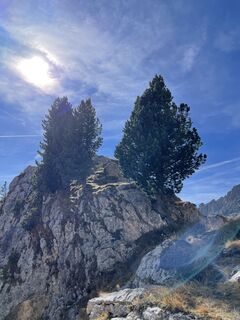 Foto von Guglielmo Battocletti entlang der Tour