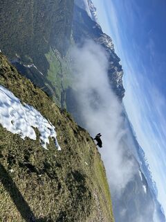 Foto von Peter Rübel entlang der Tour